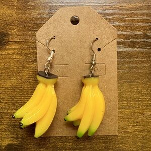 Banana Dangle Earrings